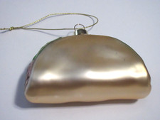 PRE-OWNED TACO GLASS ORNAMENT HAS MINOR DAMAGE 