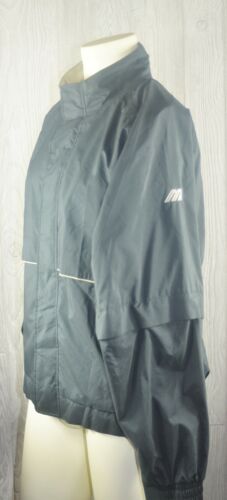 MIZUNO PERFORMANCE WEAR Jacket Men SZ L Convertible Sleeves Black - Picture 3 of 9