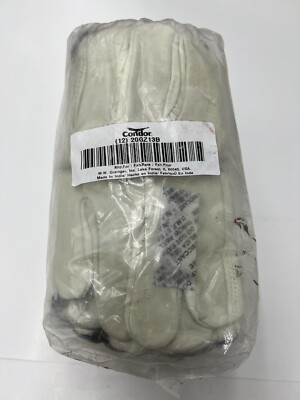 BAG OF 12 PAIRS Condor 20GZ13B Leather Drivers Gloves Beige