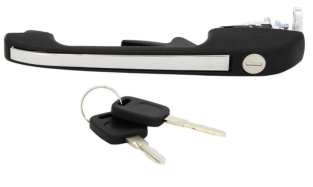 Poignée de porte Audi 200 avant gauche, finition chrome Premium avec clés