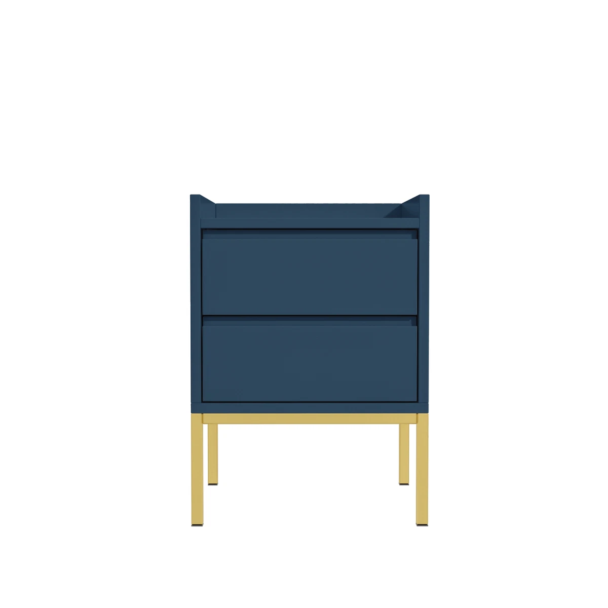 Navy and gold bedside table deals