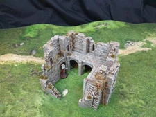 Ruins of Generica Keep Ruin for 28mm Tabletop Fantasy Wargaming