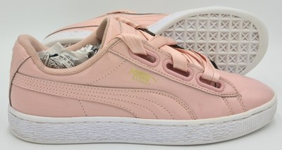 Puma Basket Heart Trainers 363073-11 Pink/Shiny/White/Ribbon UK4/US6.5/EU37  | eBay