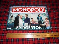 Monopoly Game: Bridgerton Edition Hasbro Made-In-USA Shondaland Netflix F5688