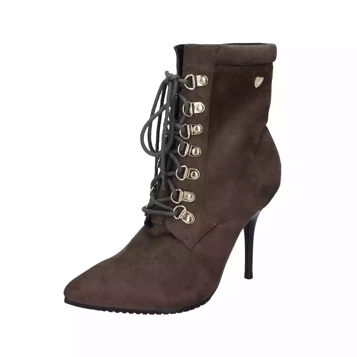 Bottines daim vert sale