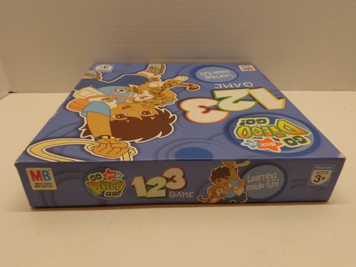 Go Diego Go! 123 Game, Milton Bradley, Nick Jr., Learning is Fun! Ages 3+ - Picture 6 of 15