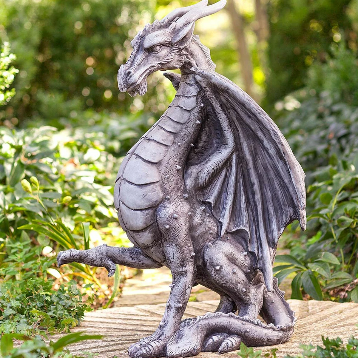 Dragon cheap garden statues