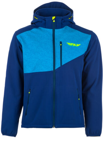 Fly Racing Checkpoint Jacket Sm Blue/Hi Viz - Picture 1 of 1