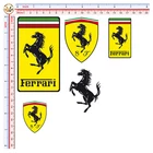 Replica Ferrari Stickers Sticker Car Motorcycle Helmet Helmet Print PVC Kit 5pcs