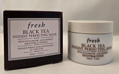 fresh BLACK TEA Instant Perfecting Mask - 3.3 oz. - NEW IN BOX