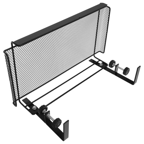 Under Table Storage Hanging Basket Desk File Organizer Office Holder ...