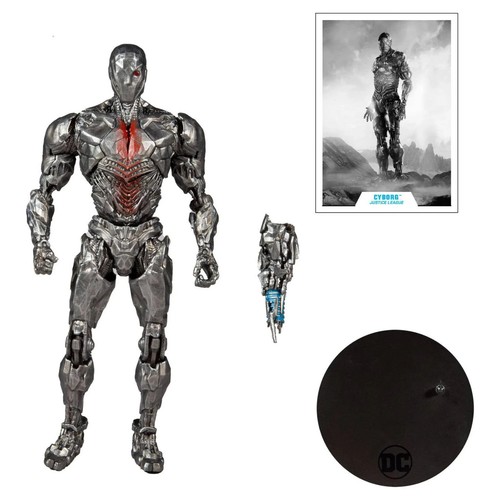 Cyborg Face Shield Helmet Walmart Ex Justice League McFarlane Toys DC Multiverse - Picture 3 of 3