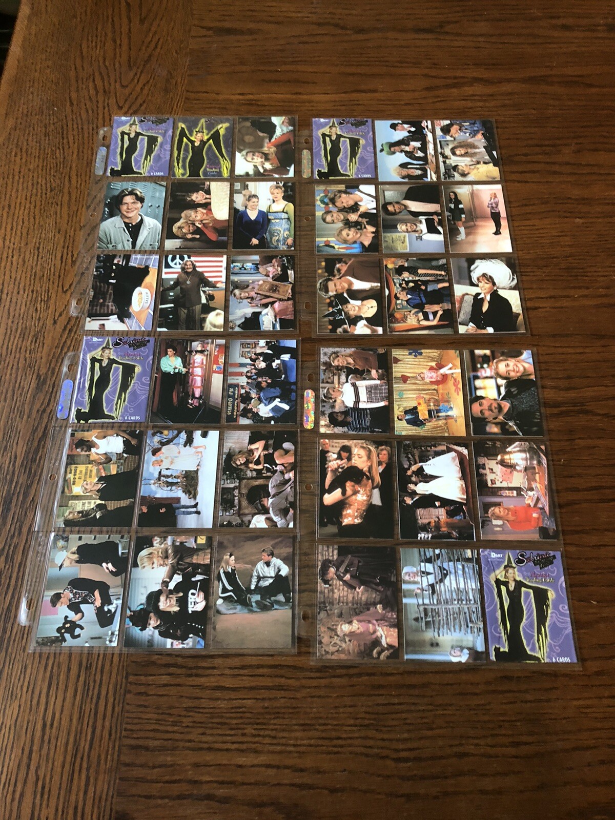 1999 Dart Sabrina The Teenage Witch Trading Card Set (72) Nm/Mt + Wrapper - Picture 2 of 4