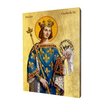 Saint Louis IX Icon