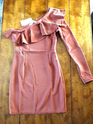 Oh My Love London Dress Color Rust New With Tags Size Medium Ebay