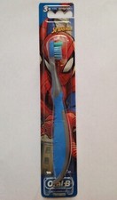 Spider-Man Oral B Kids Manual Toothbrush 3 Year Extra-Soft Bristle New