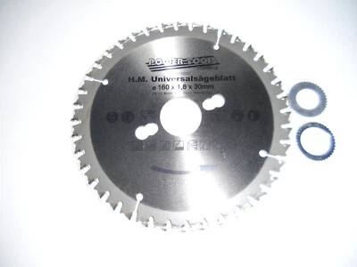 POWER TOOLS HM Sägeblatt Handkreissägeblatt Metallsägeblatt Nagelfest 160x1,8x30mm 40 Zähne