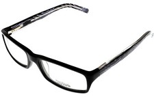 Jean Paul Gaultier Eyewear Frame Unisex Black White Rectangular VJP591M 0700