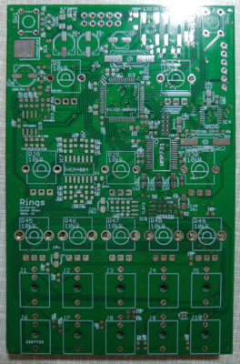 mutable instruments RINGS Platine PCB modular Synthesizer