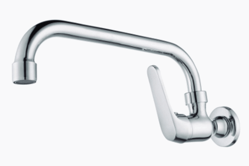 New Series Horizontal Cold Water Wall Mounted Kitchen Faucet - Picture 1 of 2