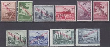 Germany Occupation Serbia Mi 16-25 1941 WWII War Era MNH