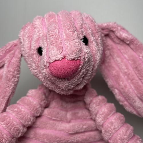 Jellycat London Cordy Roy Cord Hase Kaninchen rosa Plüschtier Kuscheltier Spielzeug - Bild 2 von 8