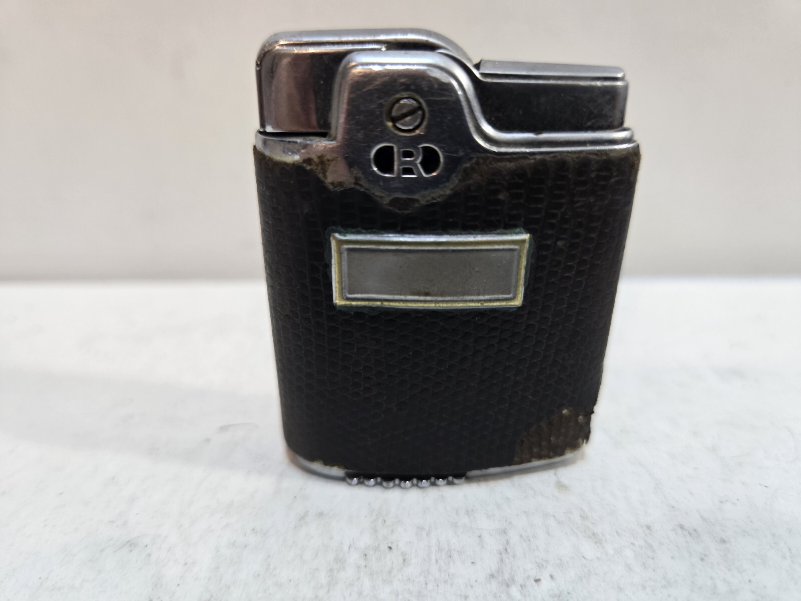 Leather, Silver Art Deco Design   7422/26