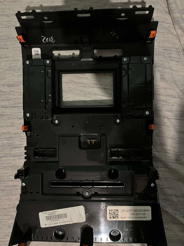 OEM part - JL3T-18E243-BKH stereo radio control console bezel for FORD F150 - Bild 2 von 3