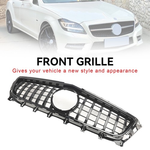 Front Grill Grille Fit Mercedes-Benz W218 CLS ClS350/500/550 2011-2014 GT ` - Picture 4 of 15