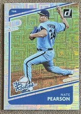 2021 Donruss The Rookies Vector Nate Pearson Toronto Blue Jays #TR6 Parallel