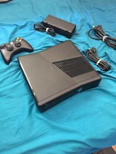 Xbox 360 S 250GB Console Bundle with Controller and Cables Excellent Authentic