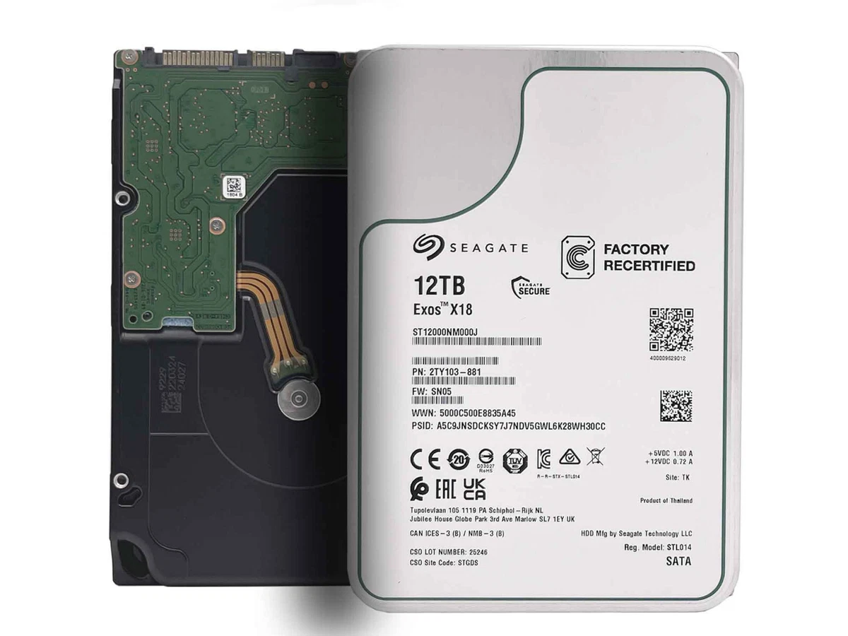 Seagate 12TB SATA III Internal Hard Disk Drives for sale - eBay