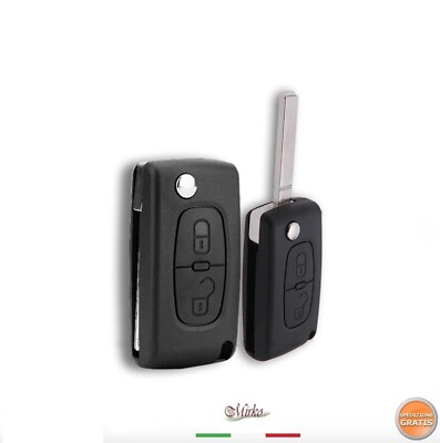 Scocca Telecomando Guscio Telecomando Chiave Per Citroen C1 C2 C3 C4 C5 - Con Portachiavi In Pelle, Solo Scocca Ricambio Telecomando Auto - Foto 7