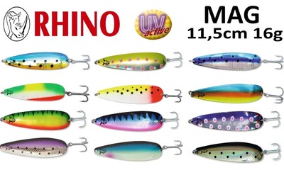 Rhino Trolling Spoons MAG 11,5cm 16g / Trolling Blinker / Schleppköder