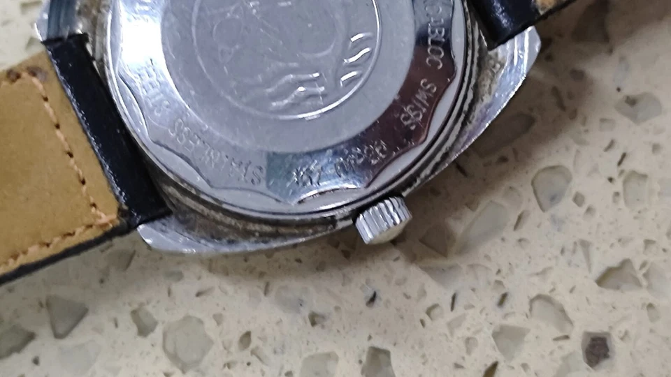 Vintage Enicar AR 167 Automatic 3mm  working Need Service - Image 4 of 4