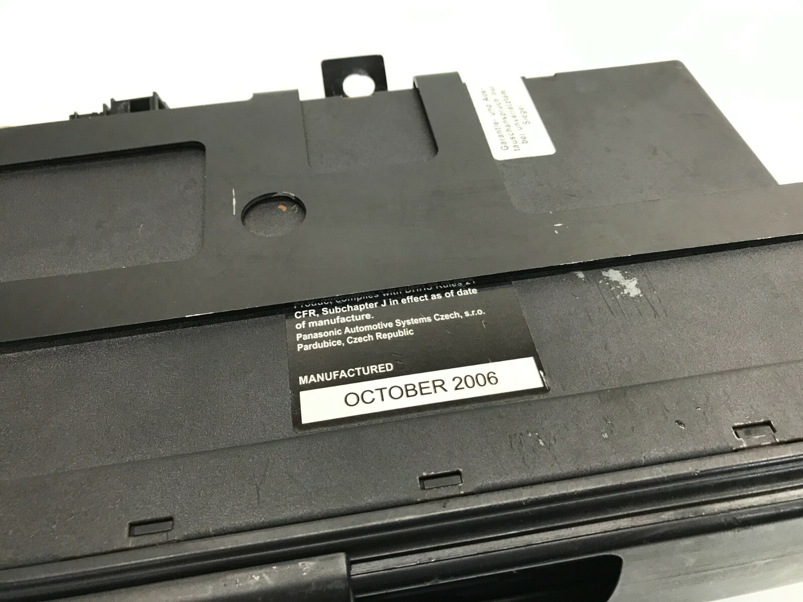 LAMBORGHINI MURCIELAGO GRUNDIG CD DISC CHANGER OEM 2006