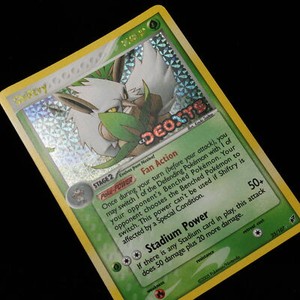 Pokemon TCG - Shiftry 25/107 Deoxys Rare   - EXC/NM