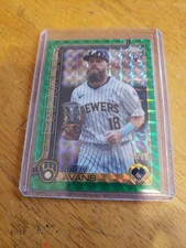 2025 Topps Update Series - Drew Avans #USC47 Green Holofoil /99 (RC) Milwaukee