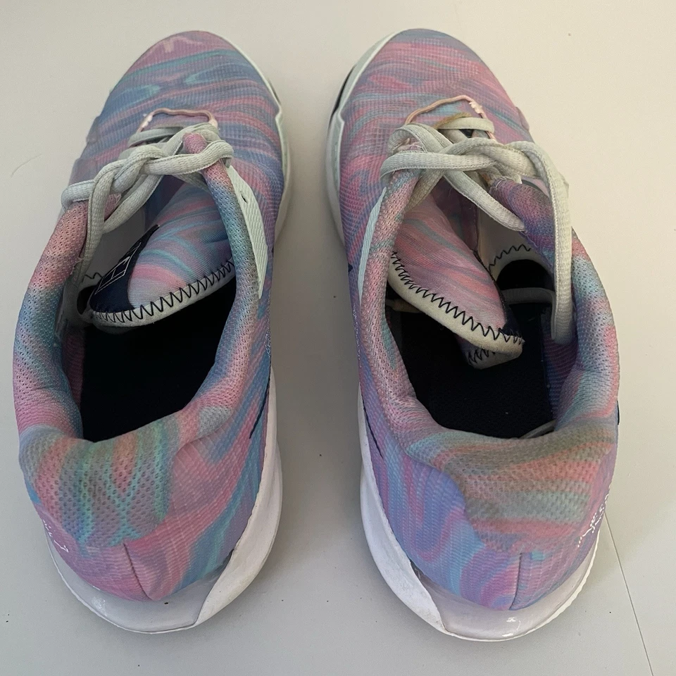 Nike Court Air Zoom Women’s Vapor Pro Tennis Shoe US 9.5 UK 7 EUR 41 Pink Blue - Image 3 of 4