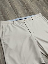 Peter Millar Crown Sport Salem Performance Shorts Men s Size 40 Stone 9 Inseam