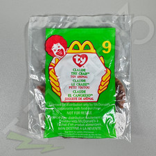 1999 McDonald  s Happy Meal Toy   Claude the Crab 9  TY Teenie Beanie Baby