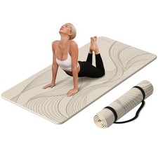 Large Yoga Mat-72  x36  x0.4  Extra Width   Thick,Comfortable,Non-Slip Exercise...