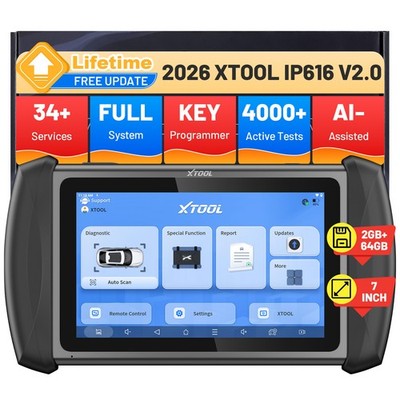 XTOOL IP616 Bidirektionaler OBD2-Fahrzeugscanner Auto-Vollystem-Diagnosegerät