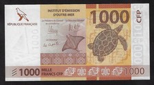 TERRITORI FRANCESI DEL PACIFICO 1000 FRANCHI 2014 SCEGLI 6a UNC