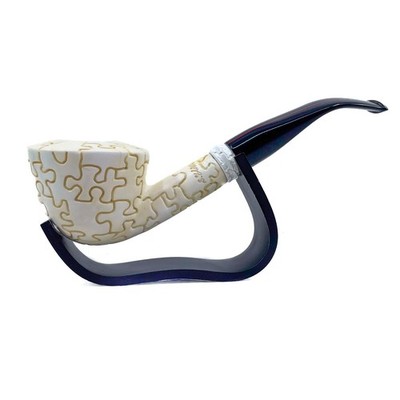 S.Yanik Meerschaum Pipe Puzzle Ornament Smoking Pipe