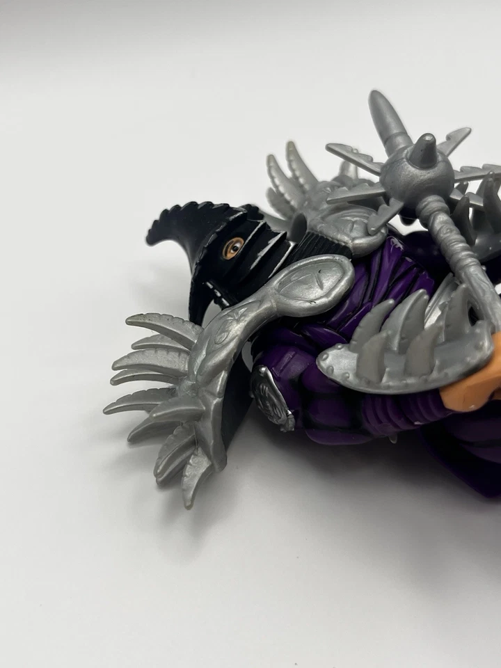 Figura Super Shredder 1992 Tortugas Ninja TMNT de colección armadura completa con arma Foto 3 de 4