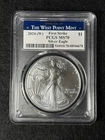 2024-W 1 oz Silver American Eagle $1 PCGS MS70 First Strike