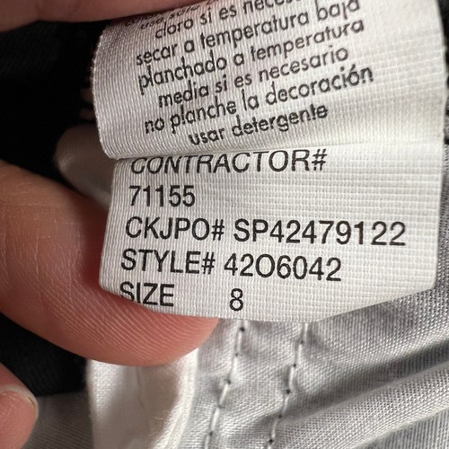 Calvin Klein Jeans Power Stretch Skinny Crop Black Jeans NWT Size 8 - Picture 11 of 14