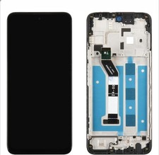 For Motorola Moto G Power 5G 2024 XT2415 LCD Screen Touch Screen Digitizer Frame