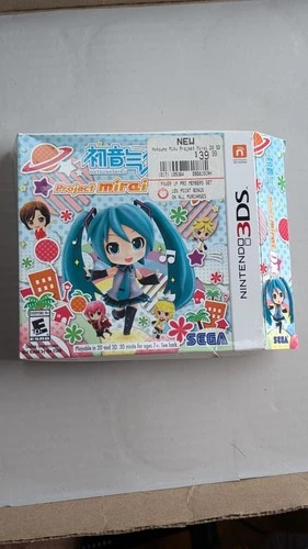 Hatsune Miku: Project Mirai DX  - 3DS (Includes cards, chain)